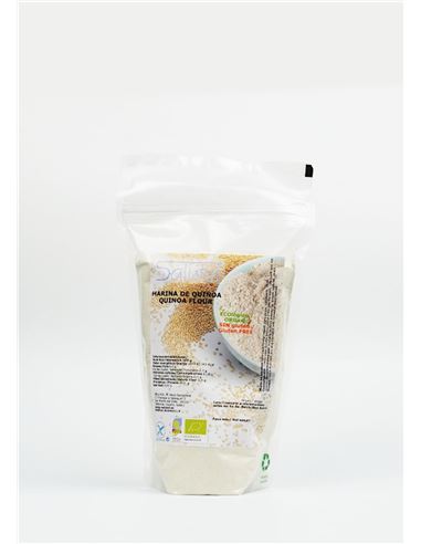 Gluten-free ecological quinoa flour