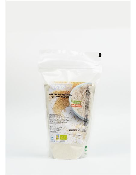 Gluten-free ecological quinoa flour