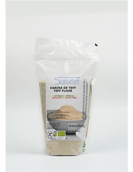 Ecológico Teff Branco Farinha Sem glúten