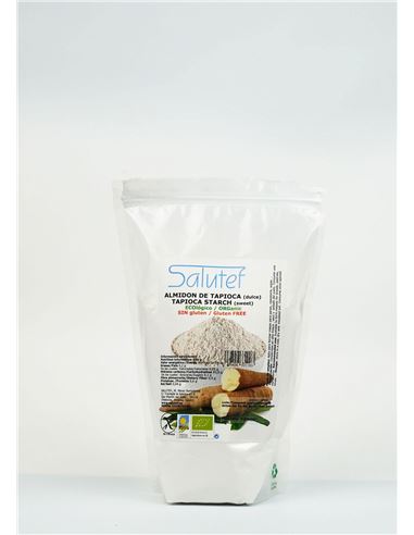 Gluten-free ecological tapacon starch