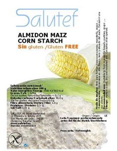 Starch Corn Gluten Free Certificate 2