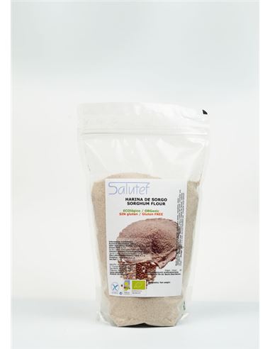 Gluten-free ecological sorghum flour