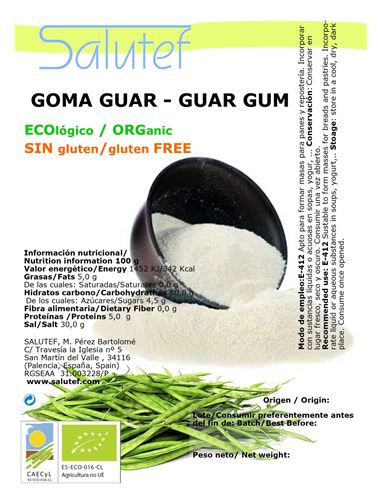 GOMA GUAR ECOLÓGICA
